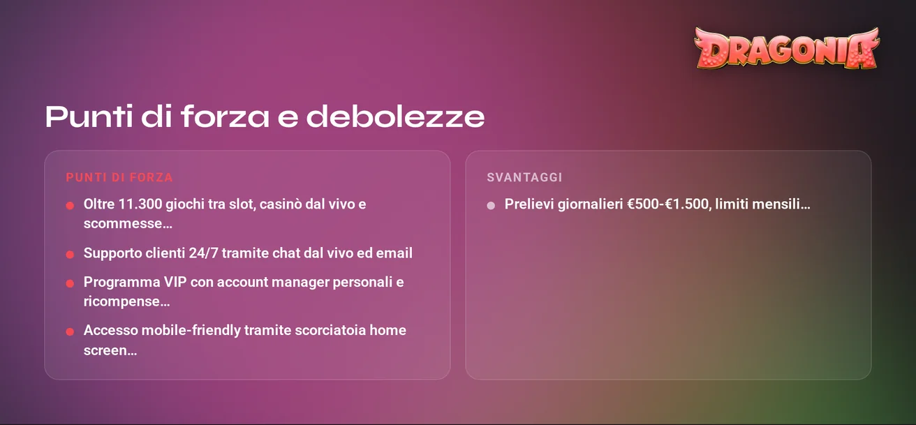 Scopri i pro e i contro